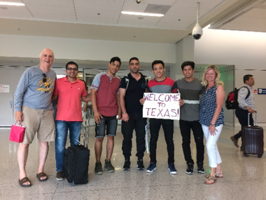 Meet and Greet Group at Airport